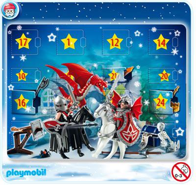 Calendrier de l'Avent Chevaliers des - 4160-A | PLAYMOBIL®